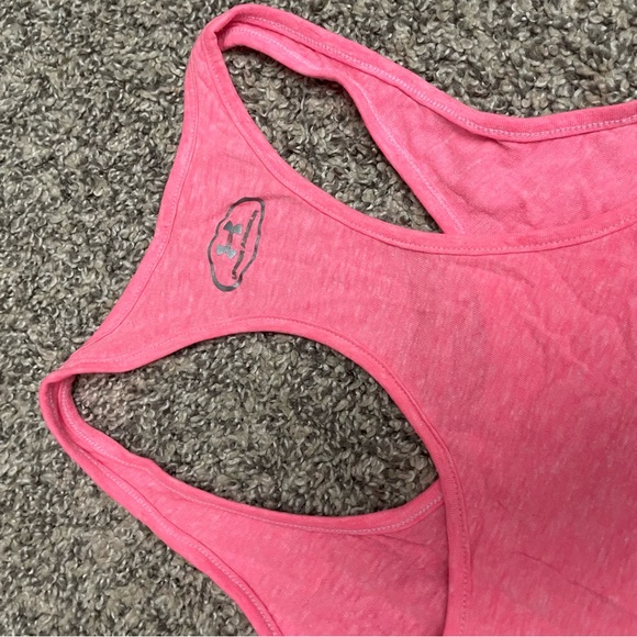 Hot pink under armor workout tank - Picture 2 of 2